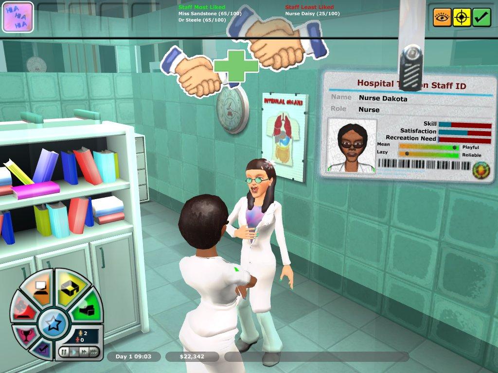 Hospital tycoon pc game p ay online